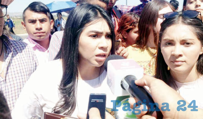 “Que paren esta ola de violencia, porque ya estamos cansados, ya llegamos al punto de hartazgo, no sabemos si vamos a regresar vivos a nuestras casas”, sentenció la alumna Perla López