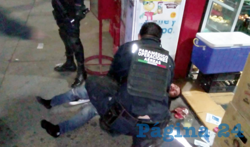 A Martín de Jesús N., de aproximadamente 30 años, originario de Guadalajara, le mutilaron la oreja y lo dejaron brutalmente golpeado en un cruce de la ciudad de Aguascalientes/Foto: Especial