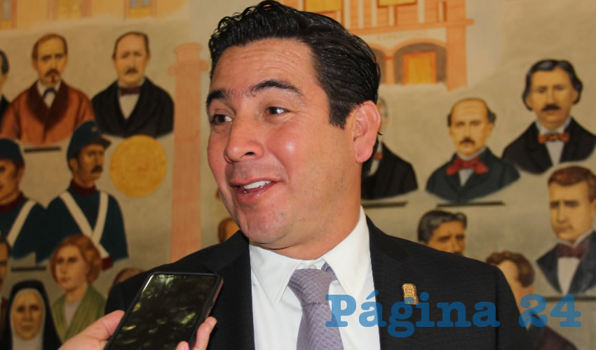 Gustavo Báez Leos, diputado local y presidente estatal del PAN (Foto: Juan Fernando Reyes Ortega)