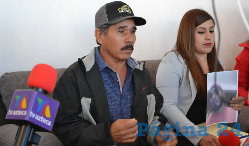 Familiares del fallecido Noé Rivera Mijares, denunciaron ante la Comisión de Derechos Humanos del Estado de Zacatecas (CDHEZ) la falta de atención de la autoridades al accidente (Foto: Merari Martínez)