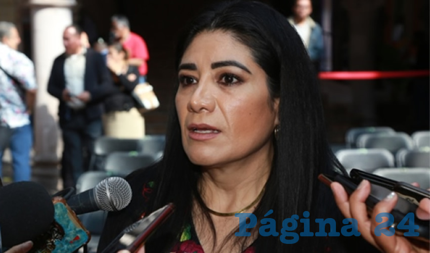 Siomar Eline Estrada Cruz, secretaria general de Gobierno (Foto: Eddylberto Lu&eacute;vano Santill&aacute;n)