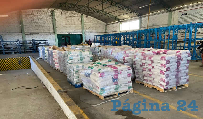 Parte de los productos que fueron despojados a un trailero y que hab&iacute;an sido escondidos en una bodega