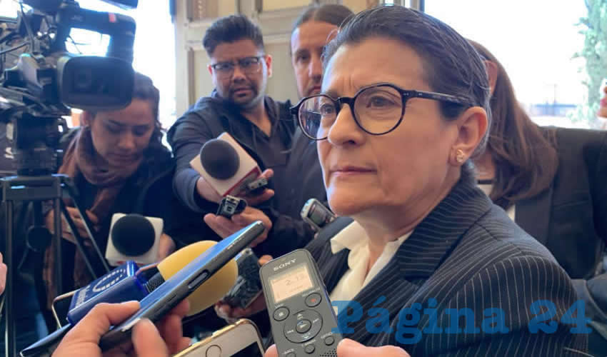 Gema Mercado Sánchez, titular de la Secretaría de Educación de Zacatecas (Seduzac) (Foto Cristo González)