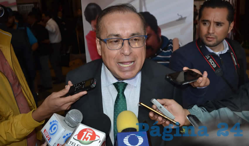 Arturo Nahle García, magistrado presidente del Tribunal Superior de Justicia del Estado de Zacatecas (TSJEZ) (Foto Merari Martínez)