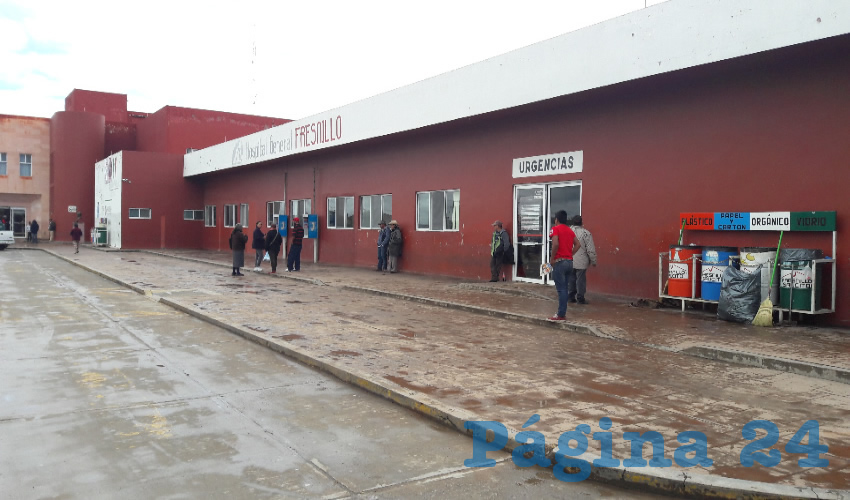 El hombre herido de bala fue ingresado al Hospital General