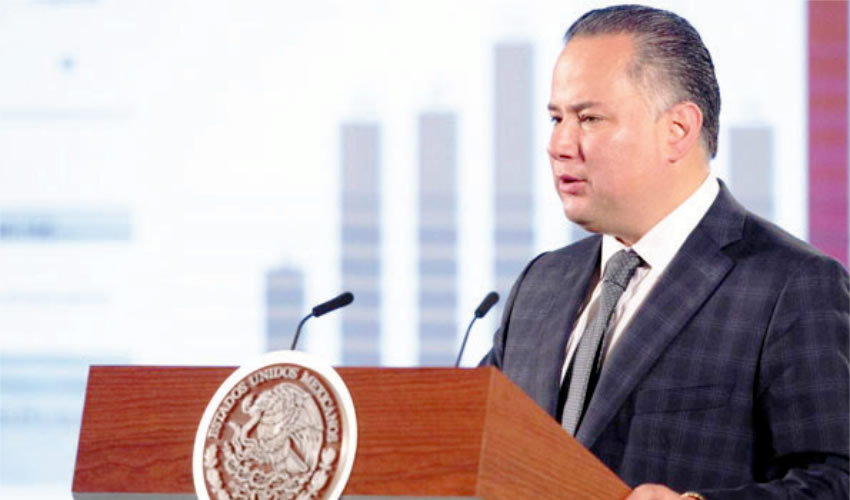 Santiago Nieto Castillo, titular de la UIF, dio a conocer este miércoles siete casos en investigación para detectar lavado de dinero y crímenes fiscales; indagan desfalco en Infonavit y red de trata en Tlaxcala/Foto: Presidencia Página 24