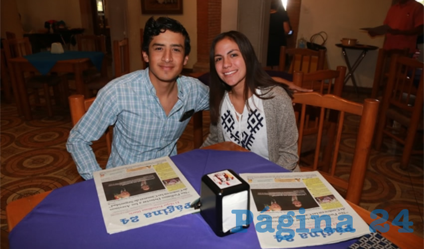 En La Mestiza desayunaron Alejandro González Bonilla y Tania Márquez Martínez
