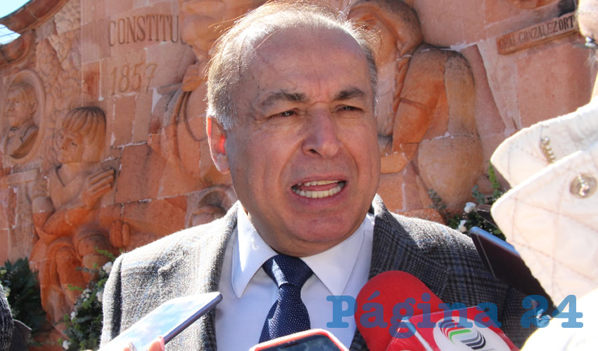 Arturo Nahle García, magistrado presidente del TSJEZ (Foto Rocío Castro Alvarado)
