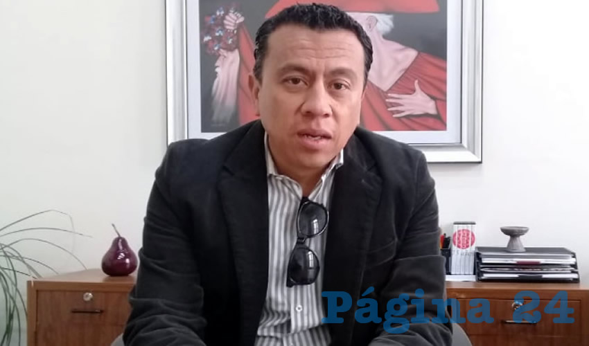 Carlos Augusto Torres Pérez, delegado del Instituto Nacional de Antropología e Historia (INAH) en Zacatecas (Foto: Cortesía)