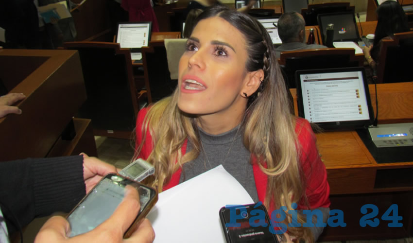 La propuesta fue planteada por la legisladora Priscila Franco Barba, quien tras la resolución del pleno señaló que al final se mantuvo la esencia de lo que planteó, pues “se respetaron los derechos humanos”, dijo/Foto: Francisco Tapia