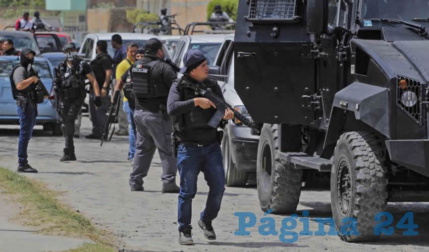 La balacera detonó un fuerte operativo de seguridad