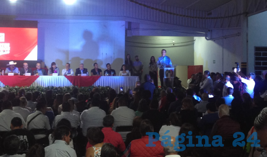 Los priístas de Jalisco se reunieron en el Comité directivo estatal para reflexionar ante las próximas elecciones/Foto: Rafael Hernández Guízar