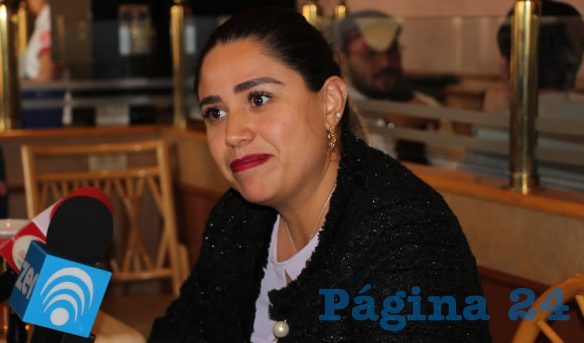 Catalina Monreal Pérez, integrante de Movimiento Regeneración Nacional (Morena), señaló que es necesario que se cumplan los protocolos y que se realicen las investigaciones pertinentes dentro de las instituciones educativas (Foto Rocío Castro)