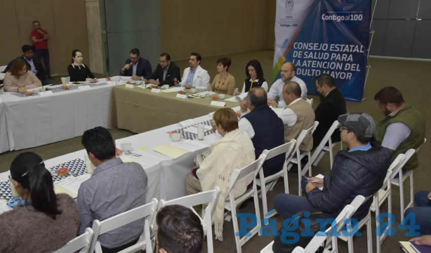 Primera sesi&oacute;n ordinaria del a&ntilde;o del Consejo Estatal de Salud para la Atenci&oacute;n del Adulto Mayor