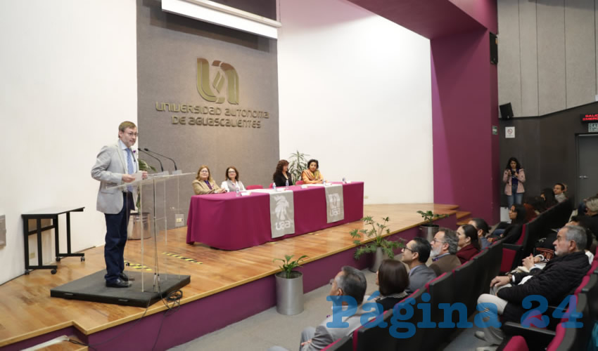 En conmemoración al Día Internacional de la Mujer, la Universidad Autónoma de Aguascalientes inauguró de manera oficial la jornada La Travesía de los Derechos Humanos de las Mujeres