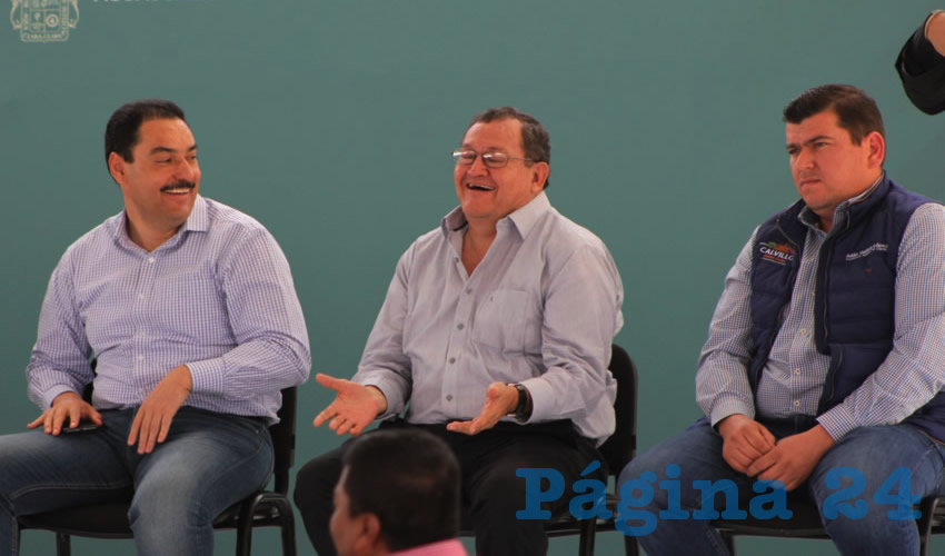 Juan Antonio Martín del Campo, Daniel Gutiérrez Castorena, y Adán Valdivia López