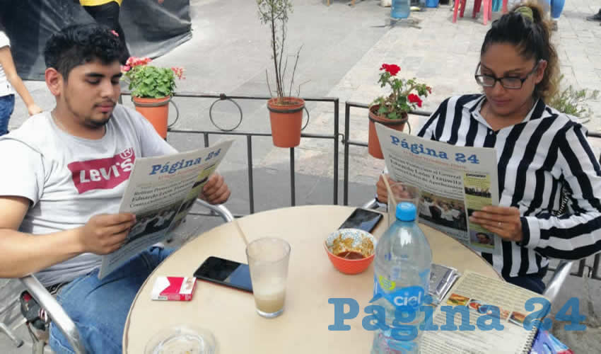 También en Café Catedral convivieron Ángel Portillo y Ana Bermudes