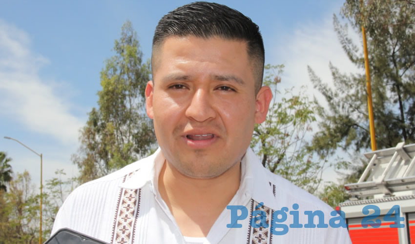 Heder Guzm&aacute;n Espejel, diputado local (Foto: Juan Fernando Reyes Ortega)