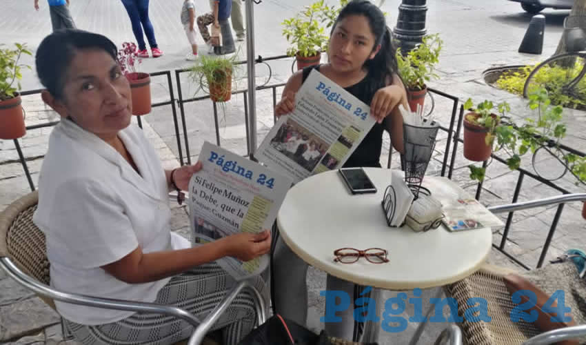 En Caf&eacute; Catedral convivieron Sandra Rosas e Ingrid Celeste Santiago