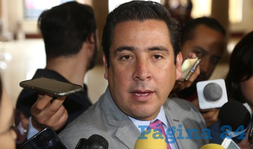 Gustavo B&aacute;ez Leos, diputado local (Foto: Eddylberto Lu&eacute;vano Santill&aacute;n)