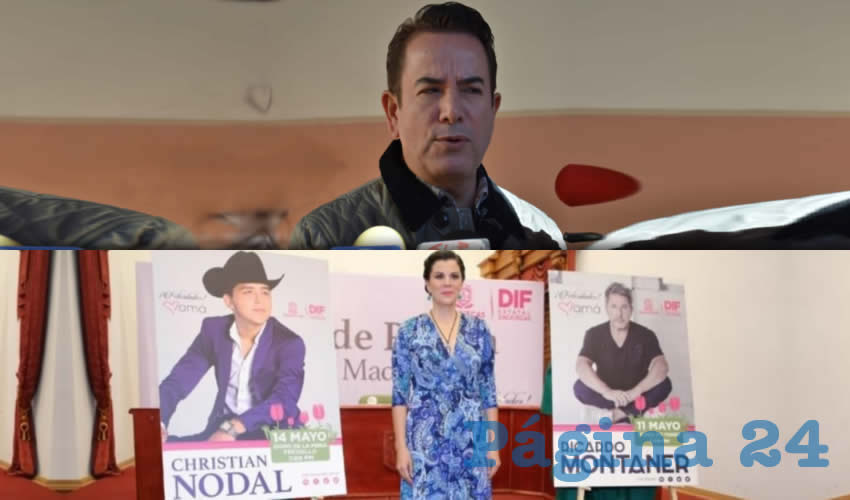 Benjamín Medrano Quezada, coordinador del Patronato de la FENAZA | Cristina Rodríguez de Tello, presidenta del SEDIF