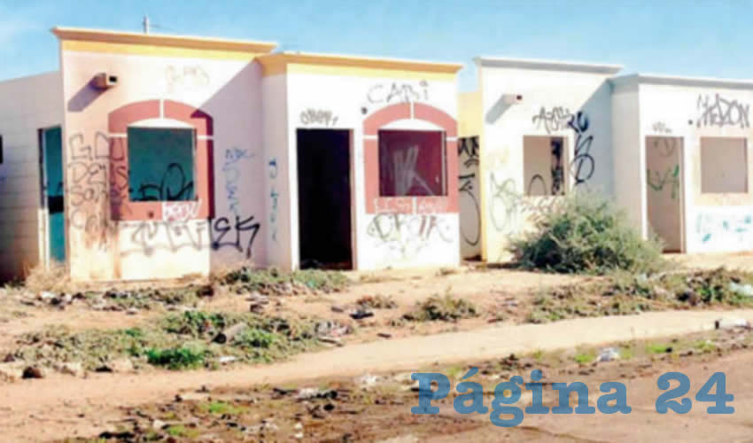 De acuerdo con el encargado de Vivienda del municipio, se trata de un programa piloto donde se intervendrán las viviendas “en estado crítico”, aquellas que no tienen puertas ni ventanas y que ya han sido vandalizadas. Comenzarán con 750 en el fraccionamiento Santa Fe/Foto: Cortesía