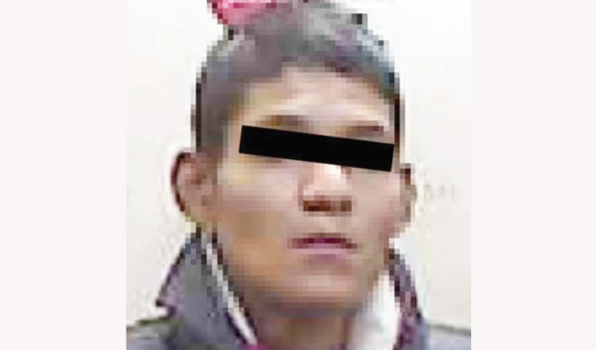 El cobarde, Moisés de Javier “N”, fue detenido por su presunta autoría en el robo con violencia a un jovencito de 15 años, en la colonia Universitaria, del municipio de Guadalajara/Foto: Cortesía