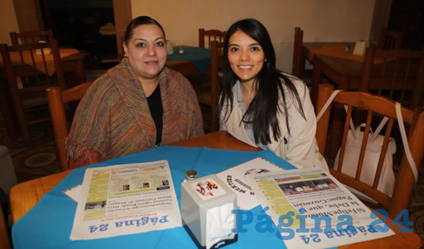 En La Mestiza almorzaron Beatriz Aguirre Núñez y Raquel Medina Aguirre