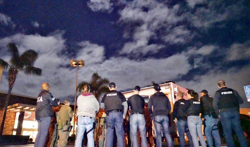 Agentes federales realizaron redadas matutinas en todo Estados Unidos, con el objetivo de desmantelar el escalón del CJNG; con la captura de los operadores en el vecino país, se dijo que se afectan “notablemente” los centros de distribución de drogas de esta organización criminal mexicana en Los Ángeles, Nueva York, Chicago, Houston y Atlanta/Foto: AP Richard Vogel