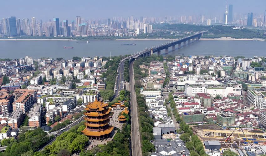 La ciudad de Wuhan, en China (Foto: Archivo/Xinhua)
