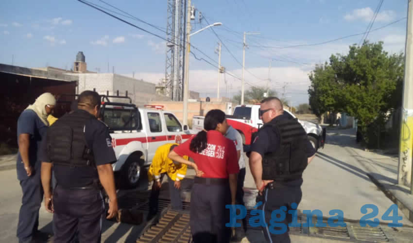 Jes&uacute;s &ldquo;N&rdquo; &ldquo;N&rdquo;, de 44 a&ntilde;os, qued&oacute; atorado y tuvo que ser rescatado por los servicios de emergencia