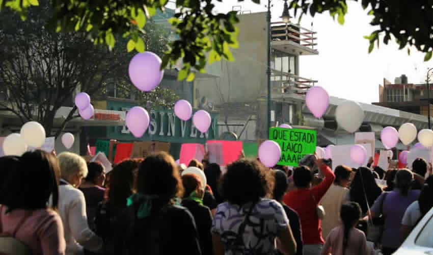 “Vestidas con la misma rabia, con el mismo rechazo a la violencia, pero sobre todo, vestidas con la misma fuerza”