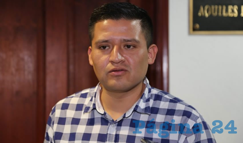 Heder Guzm&aacute;n Espejel, diputado local (Foto: Eddylberto Lu&eacute;vano Santill&aacute;n) 