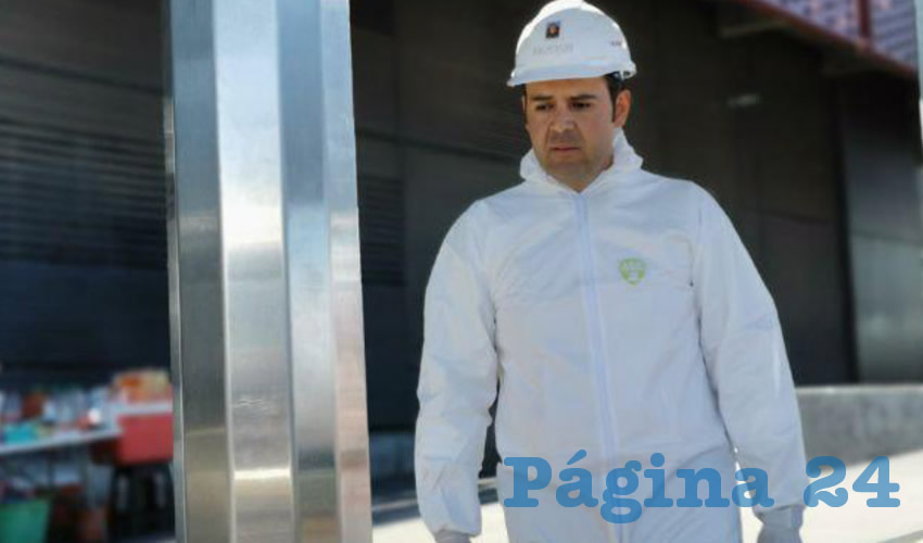 Ulises Mejía Haro, presidente municipal de Zacatecas (Foto Merari Martínez)