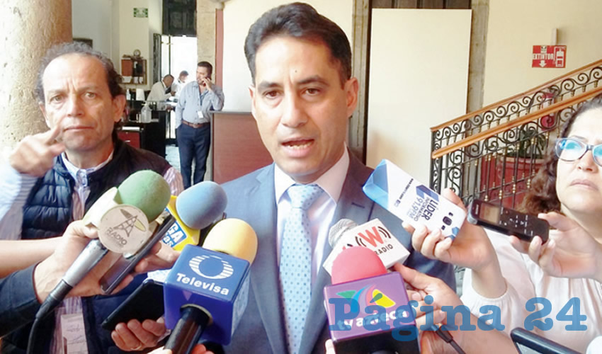 El diputado Ricardo Rodríguez, de la Comisión de Hacienda, aclaró que la medida es para que “los contribuyentes tengan la posibilidad de actualizarse”; aunque “no se hace descuento en el pago principal del impuesto”/Foto: Francisco Tapia