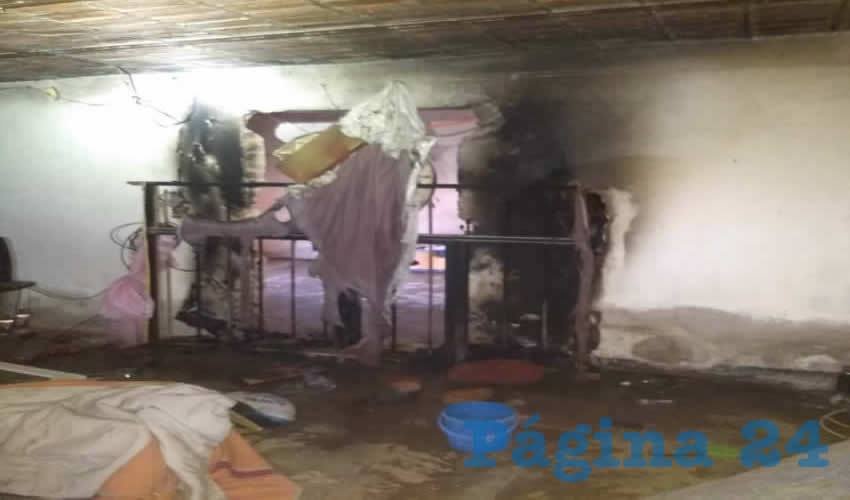 Fueron m&iacute;nimos los da&ntilde;os provocados por el fuego
