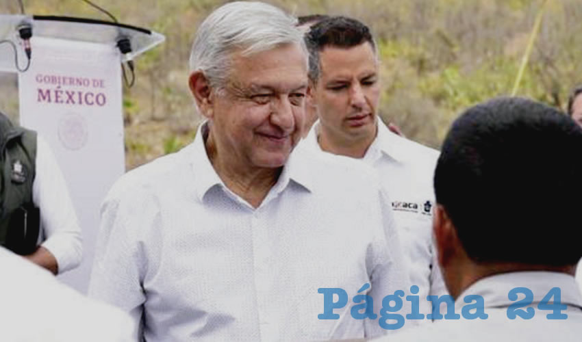 AMLO reconoció que “se está avizorando y sintiendo” una crisis económica por los efectos del coronavirus Covid-19, entre ellos la caída en los precios del petróleo/Foto: Presidencia/Página 24