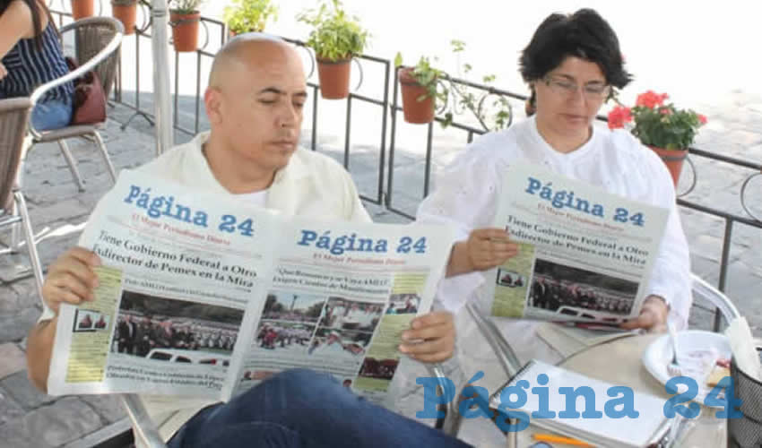 En la misma cafeter&iacute;a charlaron Jes&uacute;s Alejandro Rodr&iacute;guez y Norma Rangel 