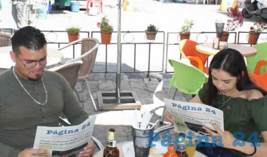 Esteban y Carla L&oacute;pez estuvieron en Caf&eacute; Catedral