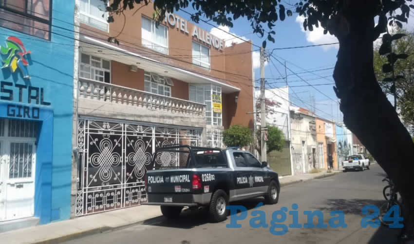 El Hotel Allende, situado en el primer cuadro de la ciudad