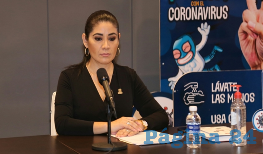 Siomar Eline Estrada, secretaria general de Gobierno (Foto: Eddylberto Luévano Santillán)