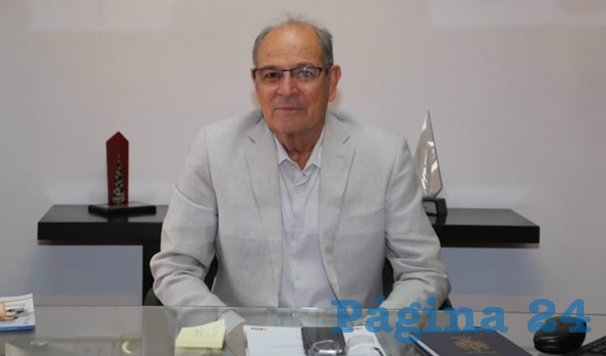 &Aacute;ngel Palacios, presidente de la CMIC (Foto: Eddylberto Lu&eacute;vano Santill&aacute;n)