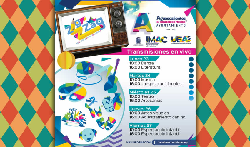 Para esta semana se tienen programados talleres de danza, teatro, literatura, artesanías, además de espectáculos infantiles
