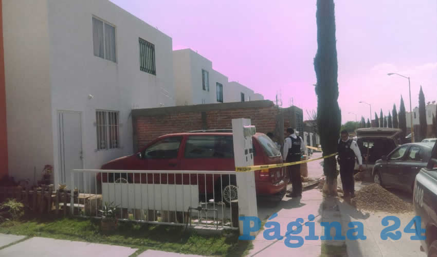 En esta vivienda de la calle Noria la &Ntilde;orica 123, se colg&oacute; Olga Patricia Lozano Lozano, que contaba con 50 a&ntilde;os de edad