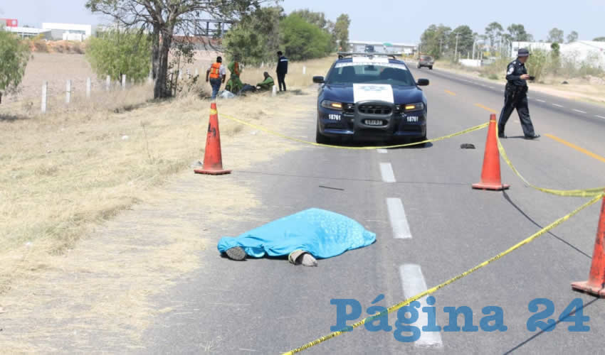 Juan Carlos Tiscare&ntilde;o fue arrollado y muerto sobre la carretera federal 70 oriente
