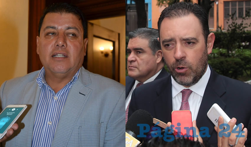 Fernando Galván Martínez, líder de productores de frijol | Alejandro Tello Cristerna, gobernador de Zacatecas