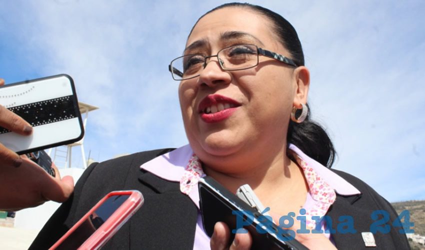 Sandra Durán Vázquez, delegada estatal del Instituto Mexicano del Seguro Social (IMSS) (Foto Cortesía)