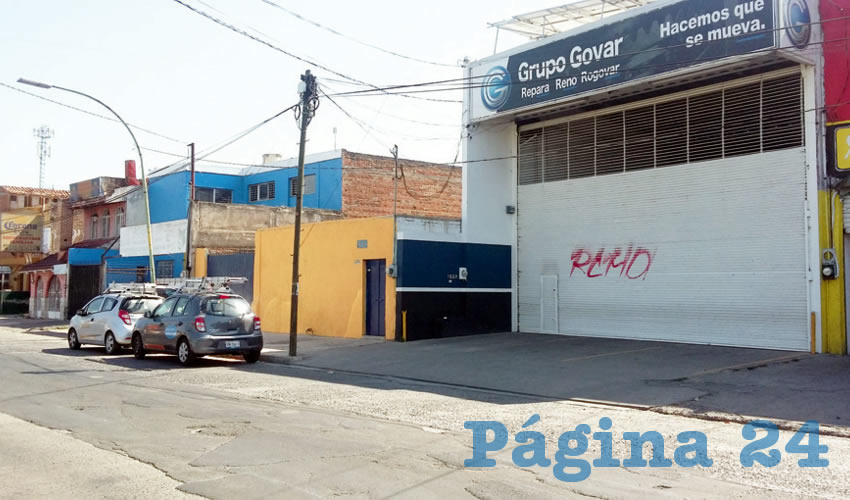 En la zona de la Vieja Central Camionera las refaccionarias cerraron sus puertas y avisaron a sus clientes sobre la medida tomada tras las recomendaciones del gobierno estatal para evitar contagios por coronavirus/Foto: Francisco Tapia