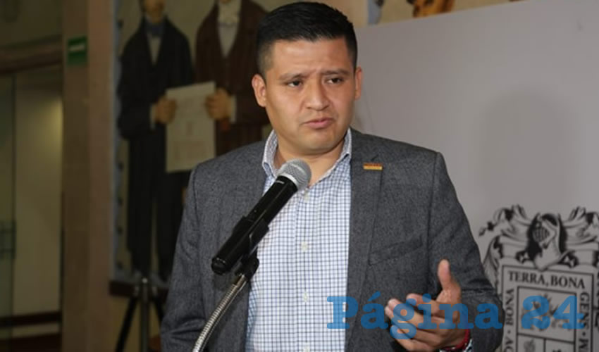 Heder Guzm&aacute;n Espejel, diputado local (Foto: Eddylberto Lu&eacute;vano Santill&aacute;n)