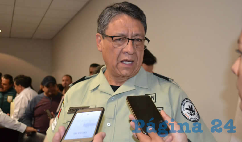 Orestes Estrada Miranda, coordinador estatal interino de la Policía Federal (Foto: Archivo Página 24)